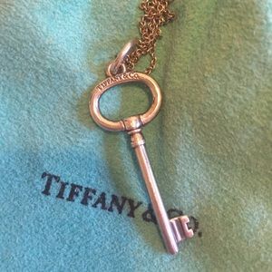 Tiffany and Co Key Pendant